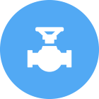 The icon used to signify oil pipelines for Forecast Technology's dna tracer product marking solutions