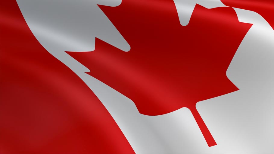 A colour image of the Canadian Flag - Forecast Technology