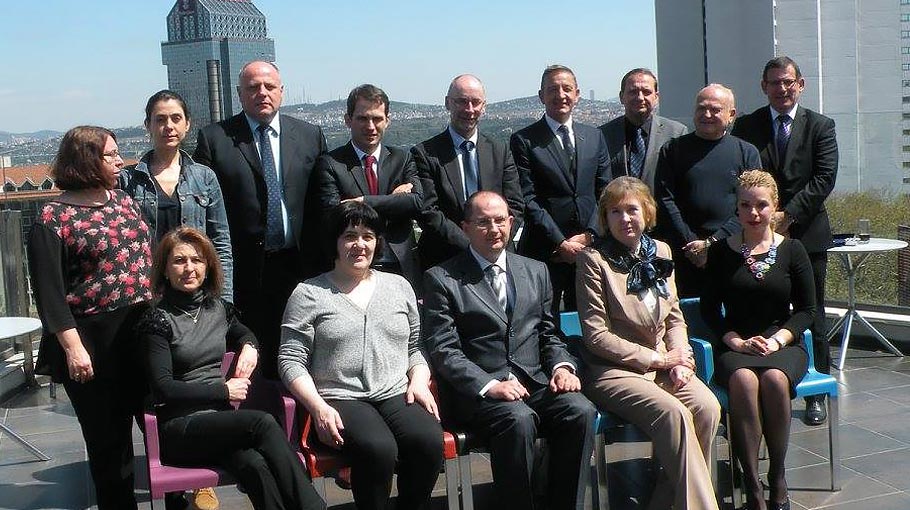 An image of the delegates at the Black Sea Commission